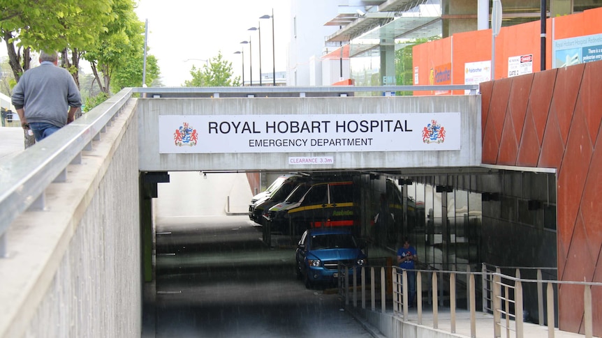Royal Hobart Hospital Emergency Department wide shot