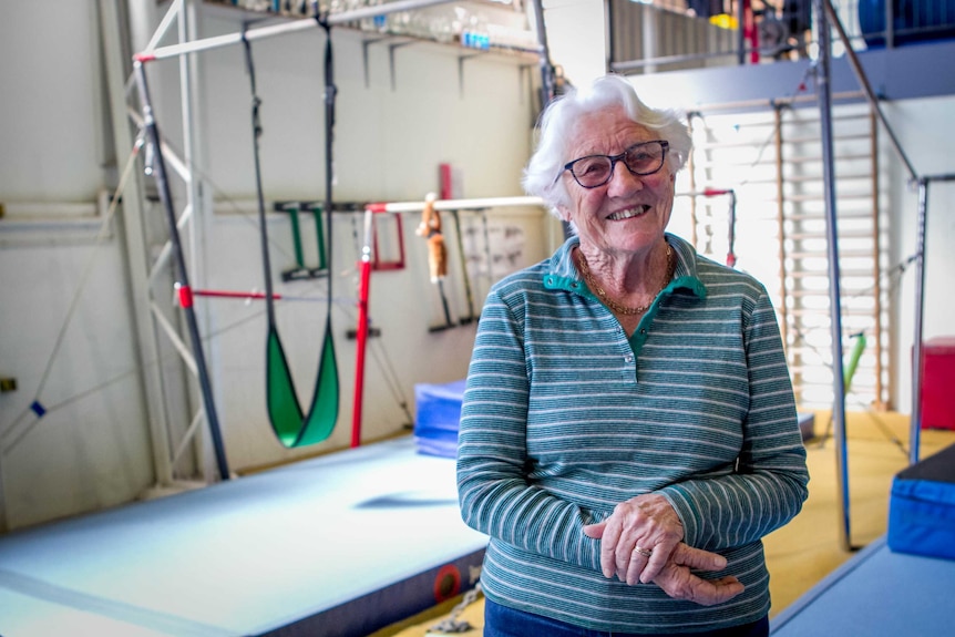 Netta Obst at the gym in Toowoomba.