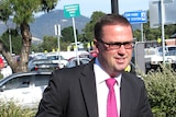 The Tasmanian Premier David Bartlett leaving for COAG