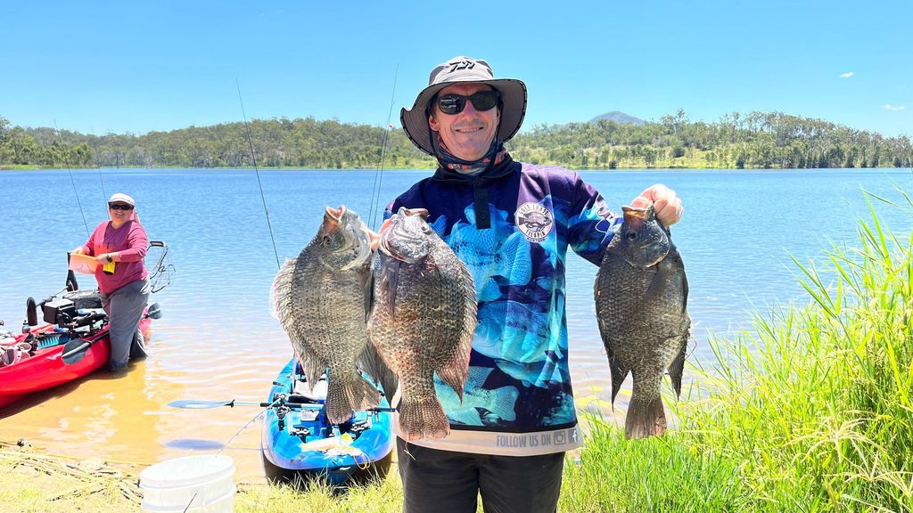 Passionate pest fish busters taking out aggressive, invasive