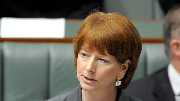 'They went to their partyroom this morning and rolled their leader': Julia Gillard.