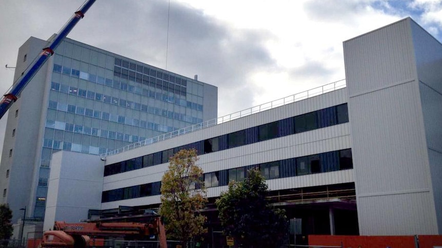 Royal Hobart Hospital temporary building