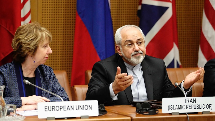 Iran nuclear talks take place in Vienna June, 2014