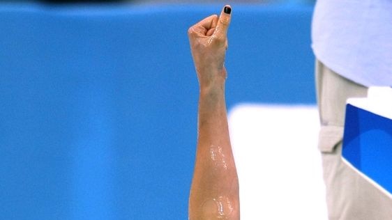 Australia's latest swimming superstar: Stephanie Rice.