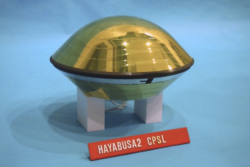 A space capsule used for carrying asteroid samples.