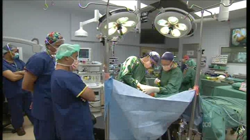 Marathon surgery to separate twins