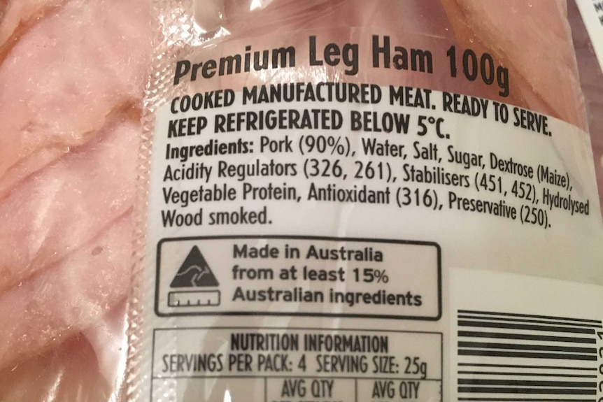 Ham label