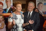 Pauline Hanson at One Nation's election night party
