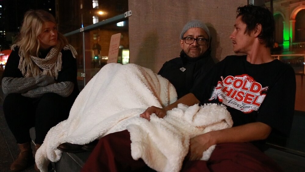 Philanthropist 'ashamed' by public's reaction to homeless during 24 ...
