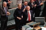 Bill Shorten smiling and giving a thumbs up