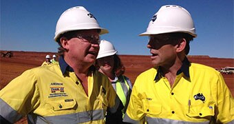 Abbott and Forrest Pilbara