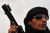 Libyan rebel fighter defends Ras Lanuf