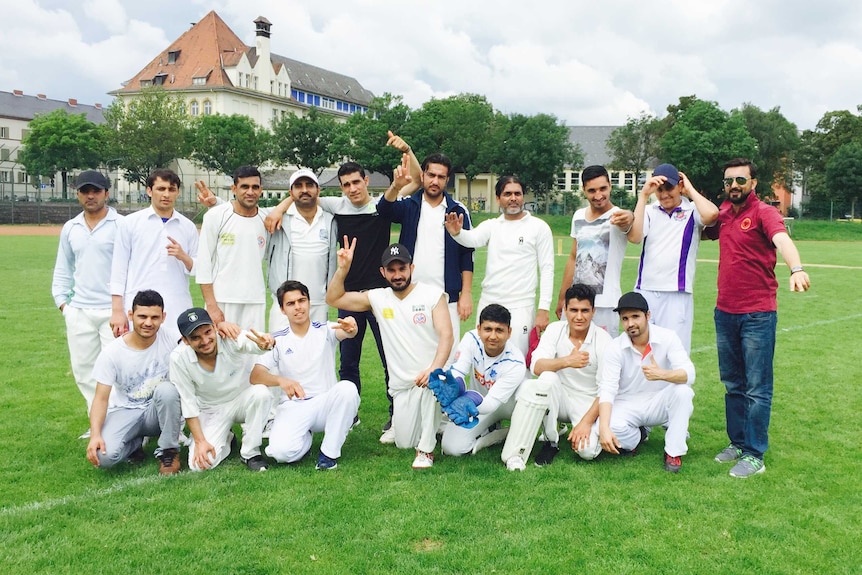 German cricket team SV Wiesbaden