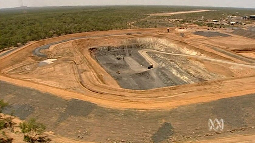 Xstrata is mining zinc from this site at McArthur River