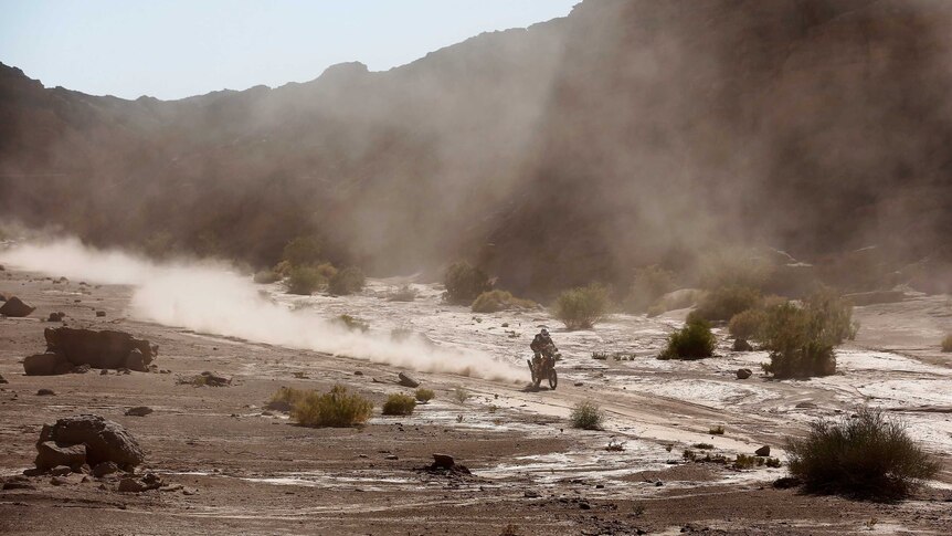 Toby Price rides Dakar Rally 11th stage