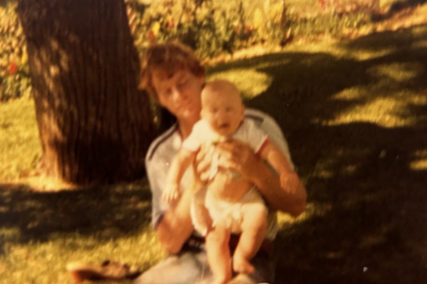 An undated photo of Frank Foley and his son, Shaun.