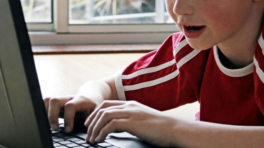 Many parents admit they do not supervise their children on the internet.