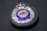 An Australian Federal Police badge