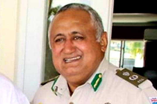 Fiji's Commissioner of Prisons, Francis Kean, poses for a head and shoulders photo.