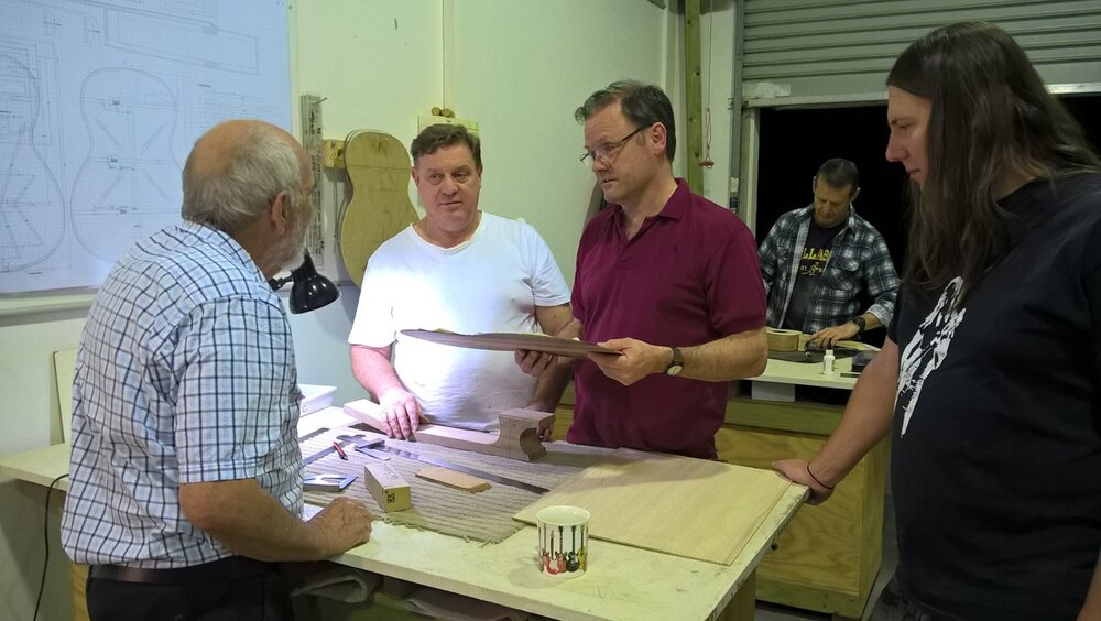 Brisbane engineerturnedluthier helps music lovers build guitars by