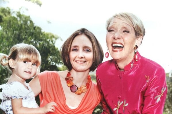Jeannie Little (R) with her daughter Katie M (middle).