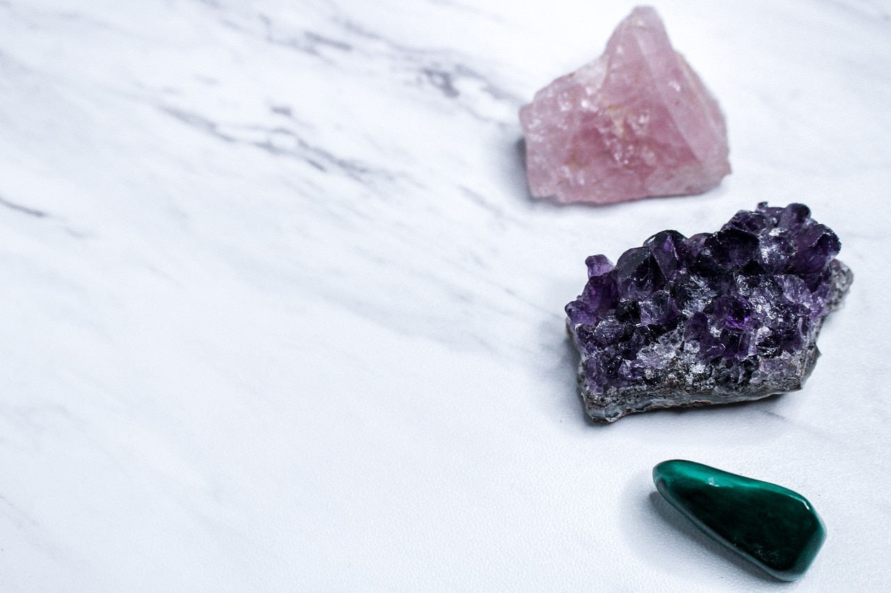 Romancing the Stones: Amethyst & Rose Quartz