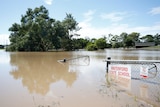 Flooded Waterford State School premises, south of Brisbane, April, 1, 2017.