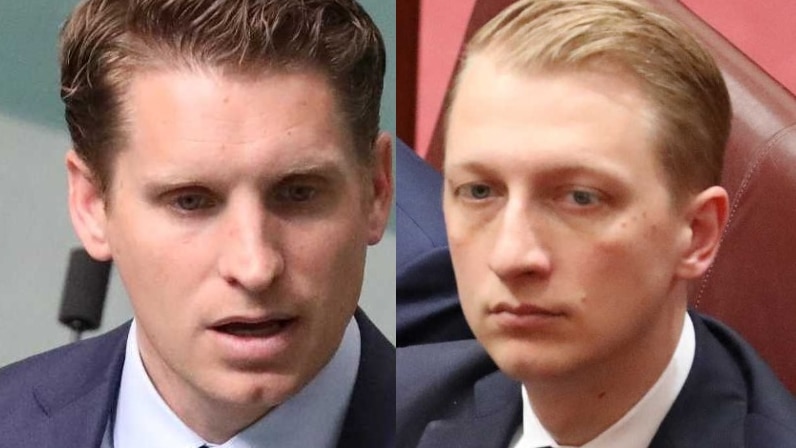 Composite of Andrew Hastie and James Paterson