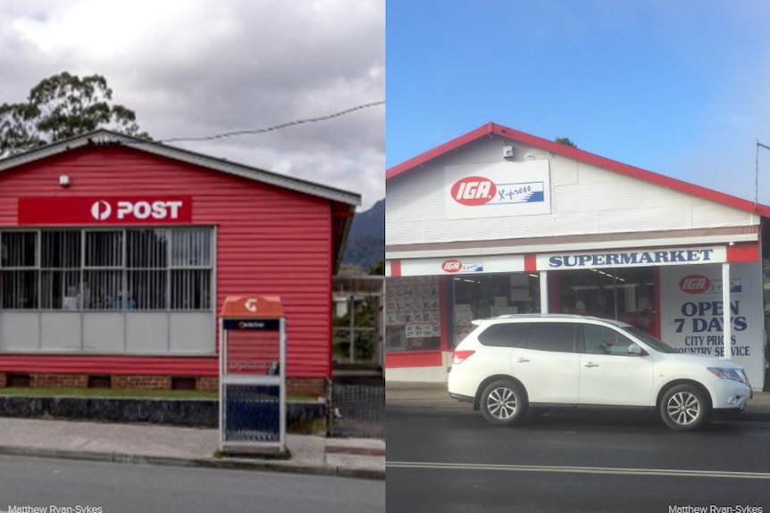 Rosebery post office and supermarket