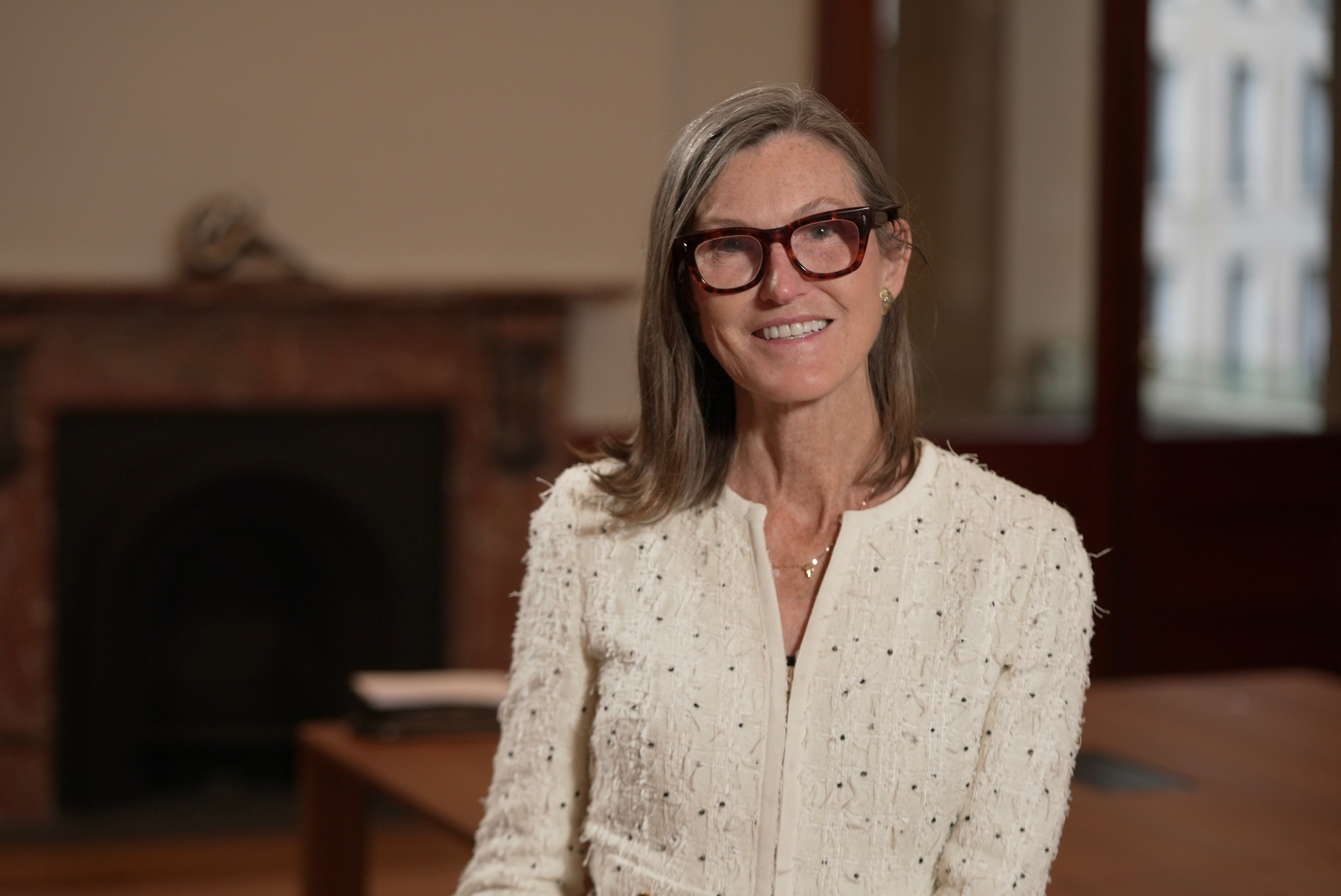 $42b fund manager Cathie Wood sees interest rates topping 7pc on AI boom