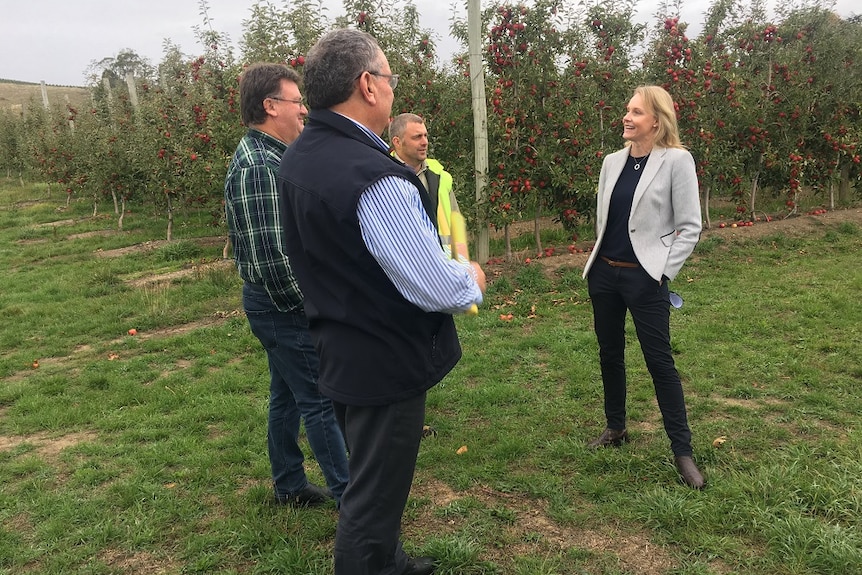 Tasmanian Primary Industries Minister Sarah Courtney