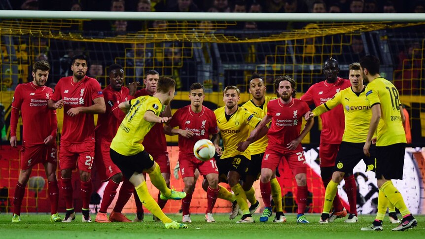 Dortmund v Liverpool Europa League