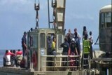 The most recent group of suspected asylum seekers arrived at Christmas Island having evaded detection by customs.