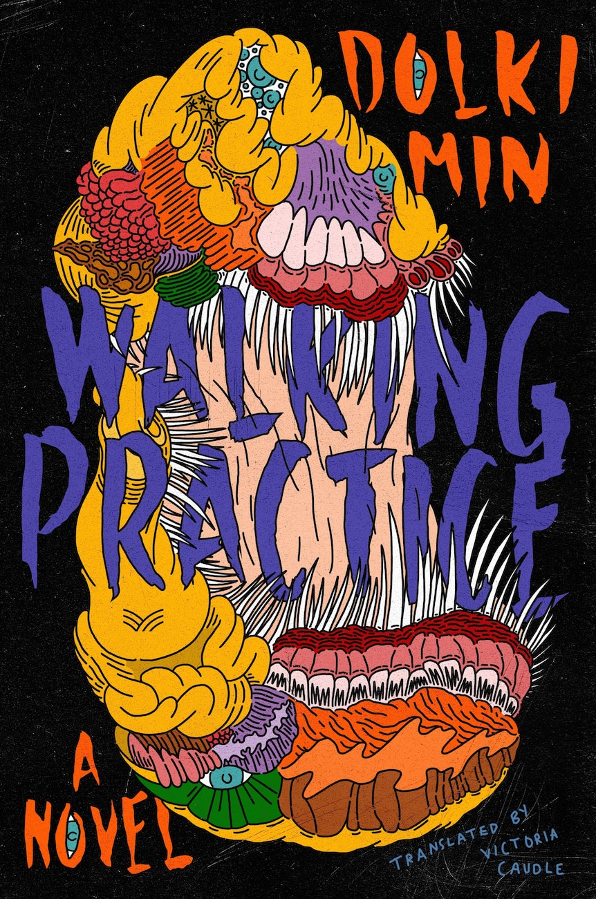 A cover of the novel Walking Practice by Dolki Min