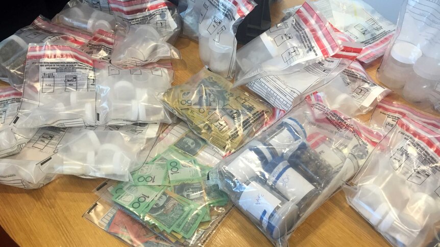 Geraldton crackdown nets drugs, cash, weapons