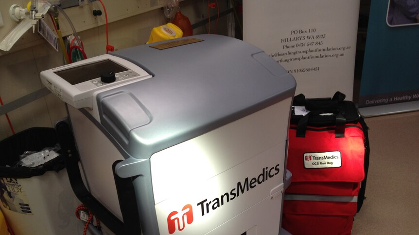 TransMedics Organ Care System - transfer donor hearts across the country Perth 7 June 2012