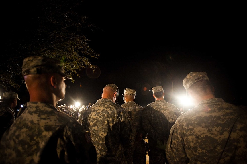 Soldiers at Fort Hood shooting press conference