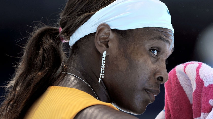 Serena made it five from five in Australian Open semi-finals.