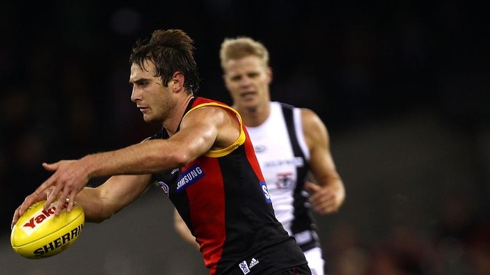Bombers captain Jobe Watson has been ruled out for at least a fortnight with a hamstring strain.