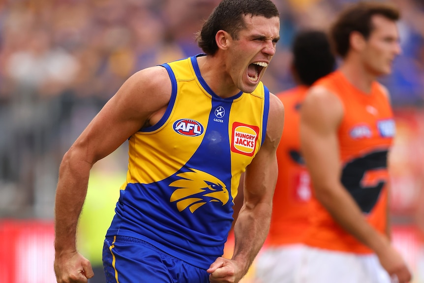 Modsatte ske by West Coast Eagles off the mark with win over GWS, Essendon and Sydney stay  unbeaten with Sunday wins - ABC News