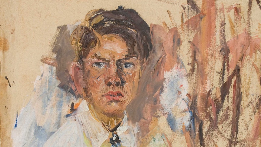 Arthur Boyd self portrait, 1935, oil on canvas. Bundanon Trust Collection.