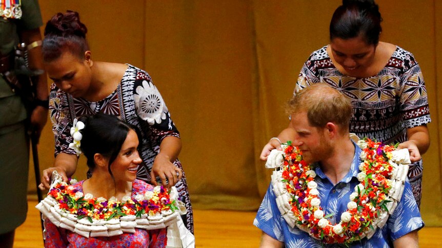 Prince Harry and Meghan are nine days into their tour of the South Pacific.