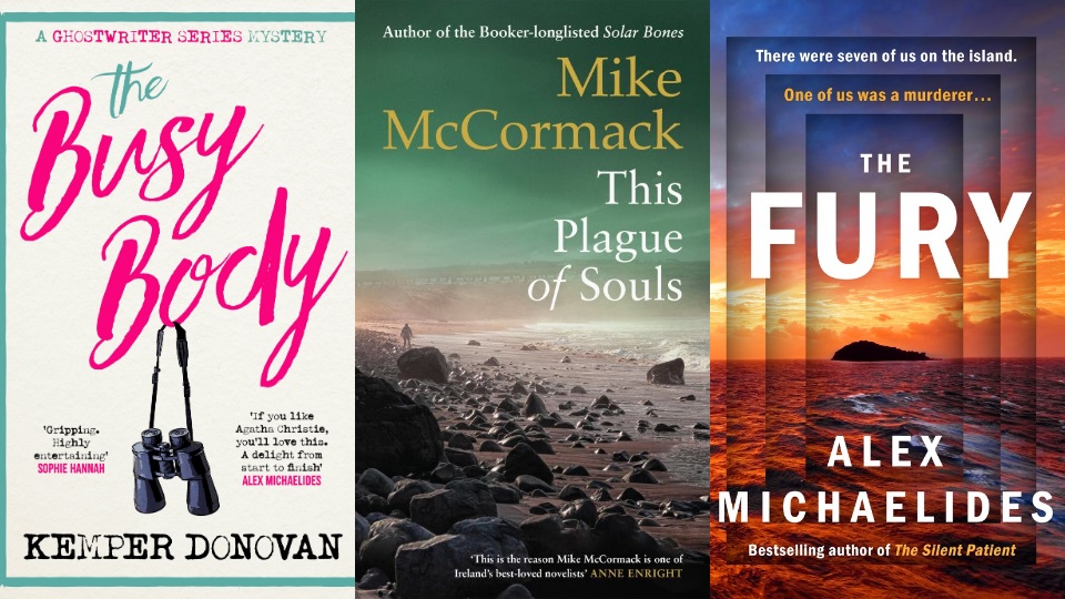 Mysteries and meta-physical thrillers: Kemper Donovan, Mike McCormack and Alex Michaelides