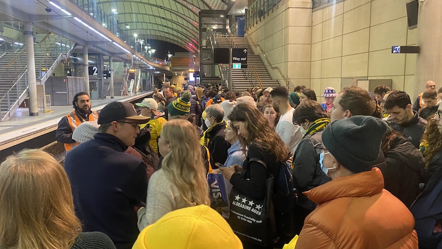 Sydney Trains blâme le vandalisme pour les retards dans le retour des fans de Matildas à la maison