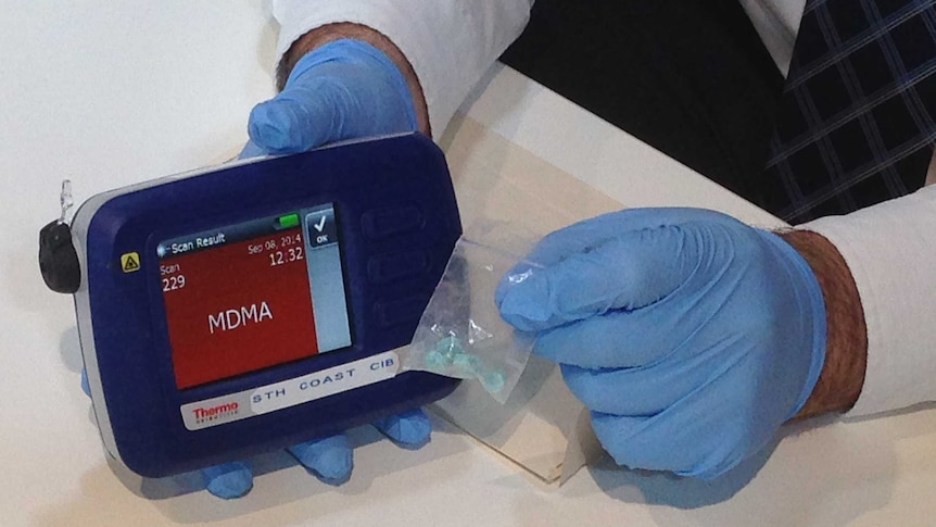 Police unveil new TruNarc drug analysers