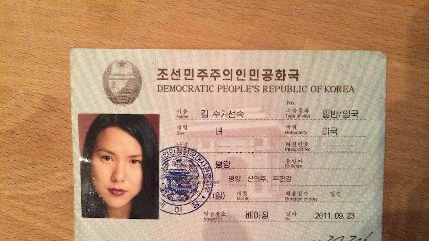 Suki Kim visa for North Korea