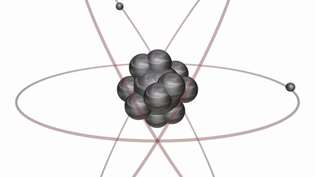 Quantum physics challenges the classic Atom 3D Model of the recognisable assembly of the Atomic Structure with electrons swinging in orbit of the nucleus.