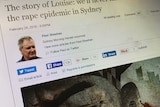 A screenshot of Paul Sheehan's article on the Sydney Morning Herald website