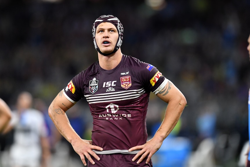 Kalyn Ponga of the Maroons