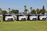 Shofer drivers at the launch of the service in Perth